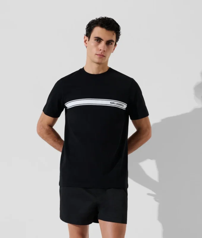 CAMISETA DE PLAYA CON LOGOTIPO