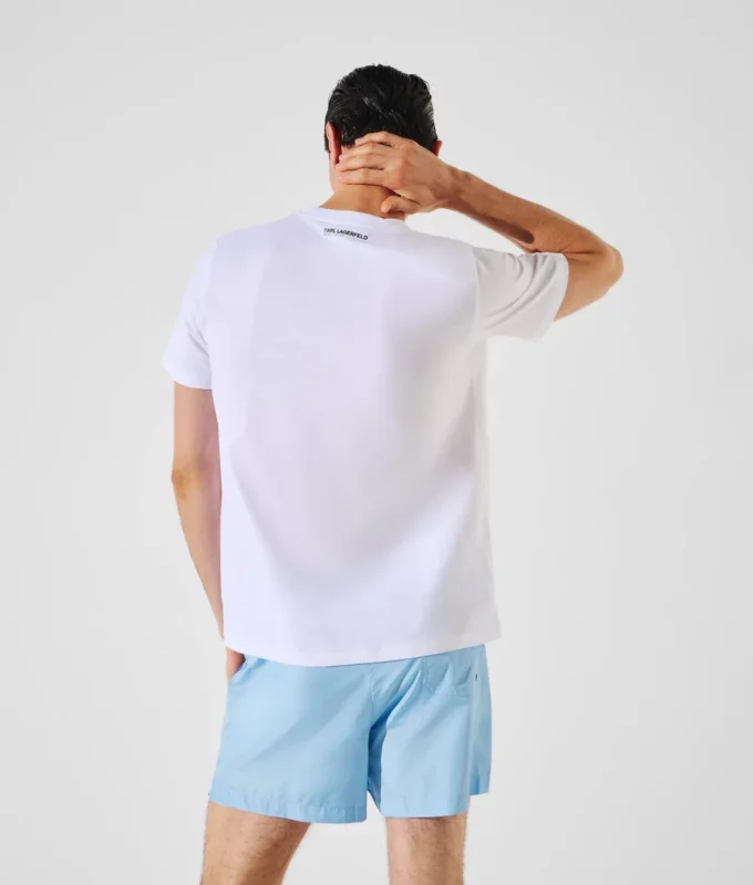 CAMISETA DE PLAYA CON LOGOTIPO