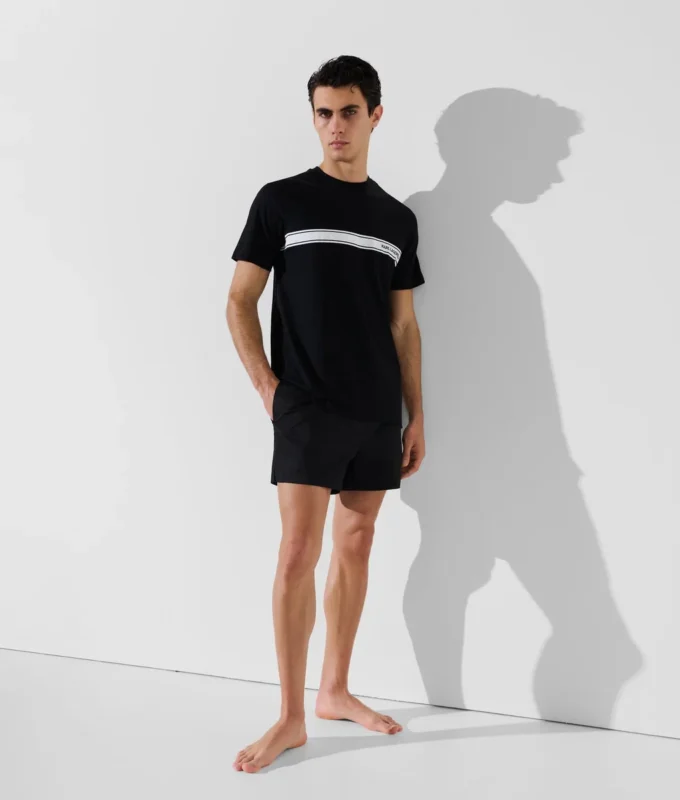 CAMISETA DE PLAYA CON LOGOTIPO