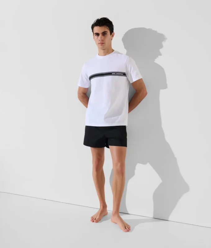 CAMISETA DE PLAYA CON LOGOTIPO