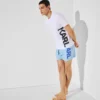 CAMISETA DE PLAYA CON LOGOTIPO