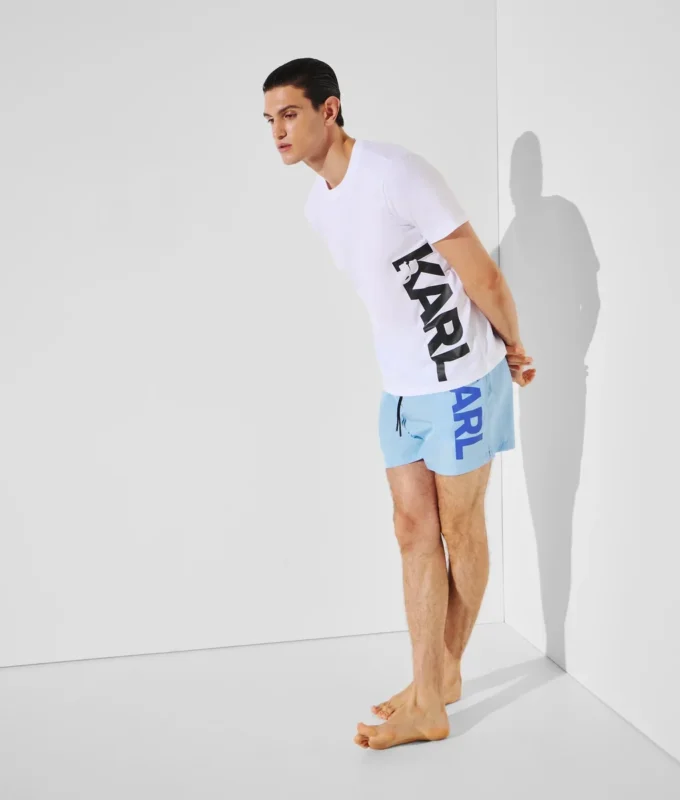 CAMISETA DE PLAYA CON LOGOTIPO