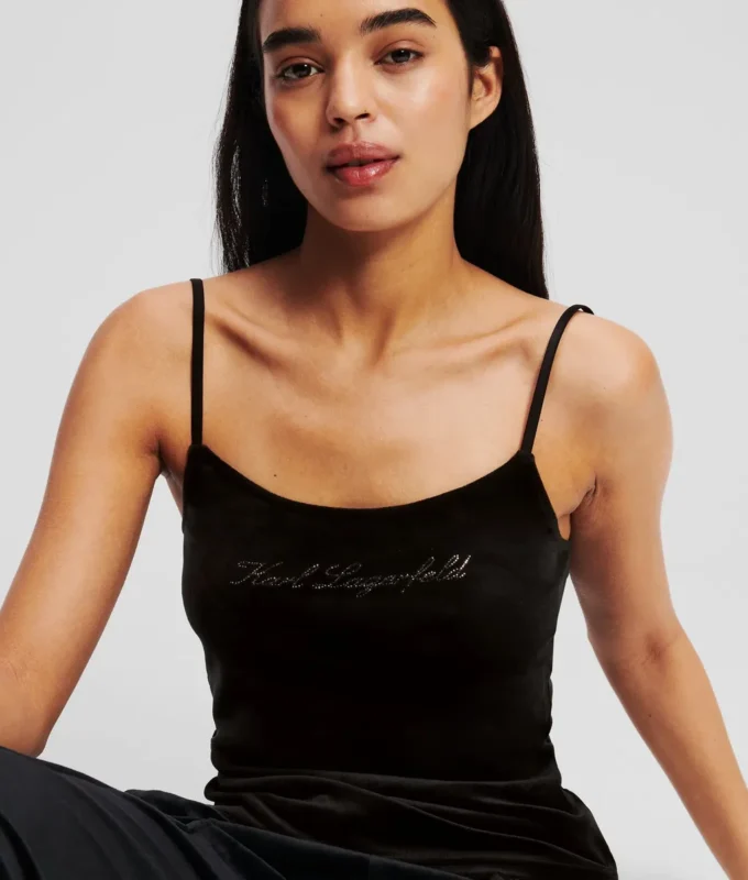 CAMISETA DE TERCIOPELO HOTEL KARL