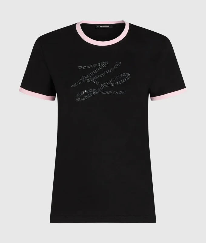 Camiseta exclusiva Autograph con pedrería