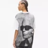 Camiseta holgada con estampado Karl