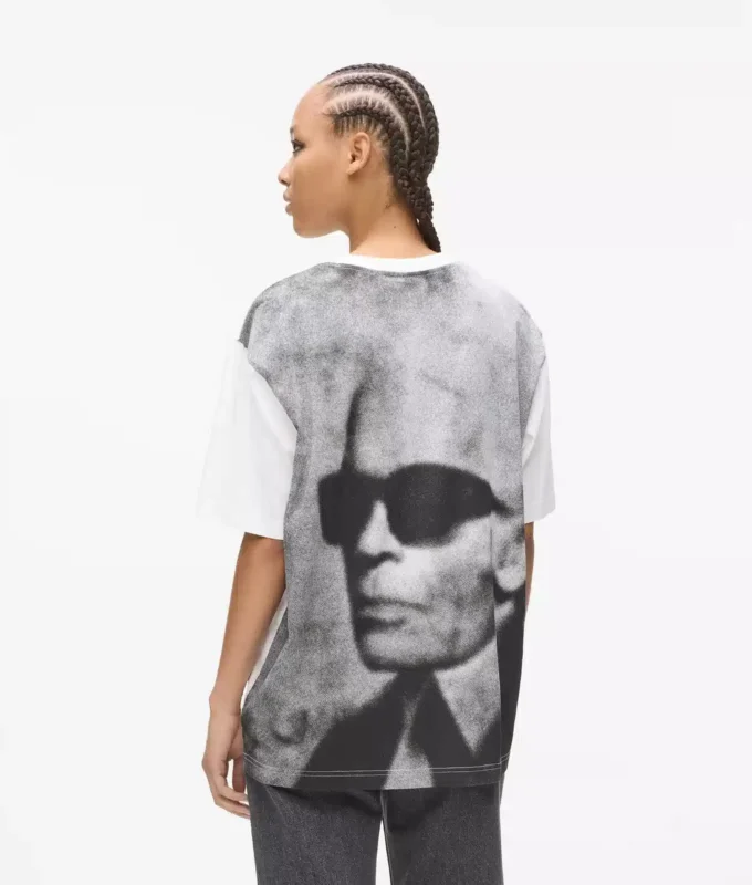 Camiseta holgada con estampado Karl