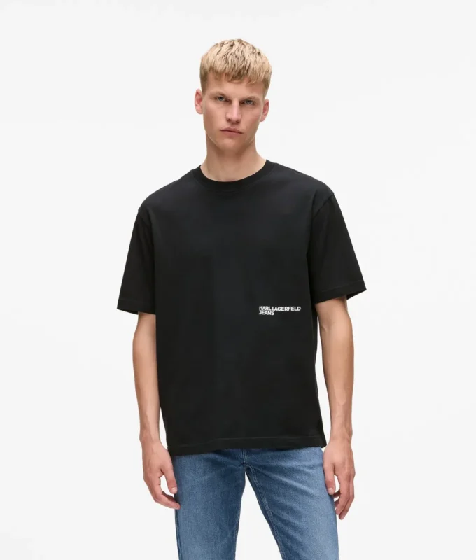 Camiseta holgada con estampado Karl
