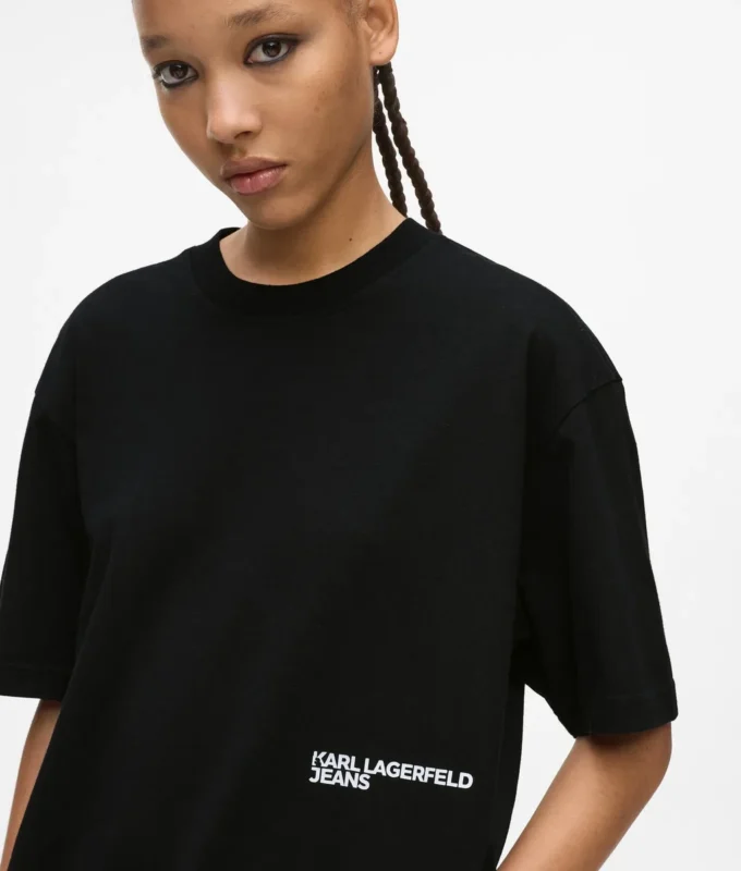 Camiseta holgada con estampado Karl