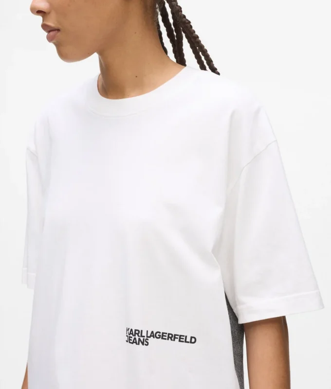 Camiseta holgada con estampado Karl