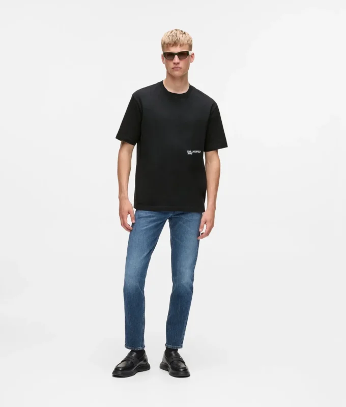 Camiseta holgada con estampado Karl