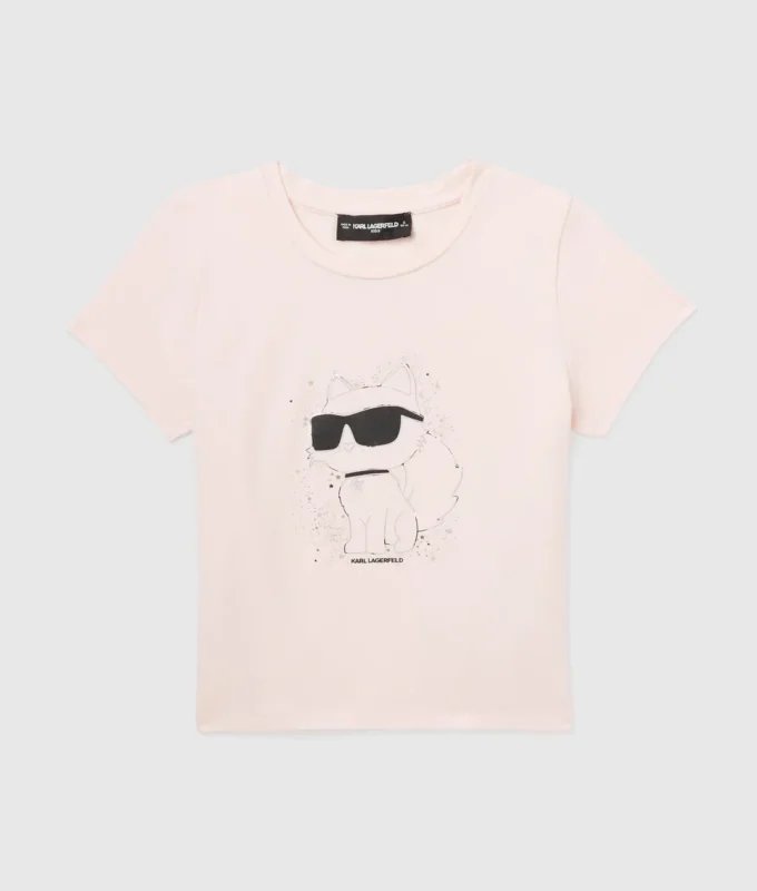 Camiseta Ikon Choupette para niña