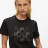 Camiseta Ikon con pedrería