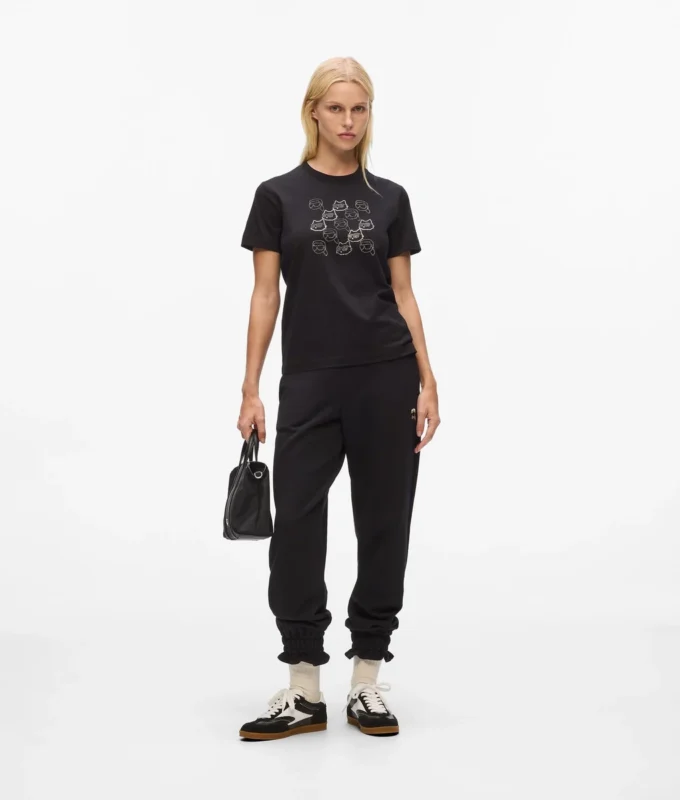 Camiseta Ikon con pedrería