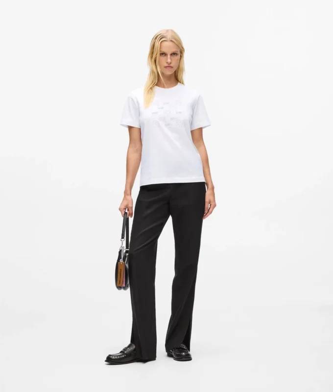 Camiseta Ikon con pedrería