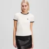 CAMISETA IKON CON RIBETE CONTRASTANTE