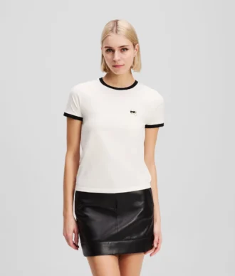 CAMISETA IKON CON RIBETE CONTRASTANTE