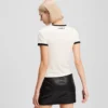 CAMISETA IKON CON RIBETE CONTRASTANTE