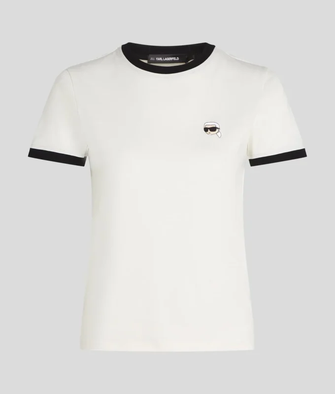 CAMISETA IKON CON RIBETE CONTRASTANTE