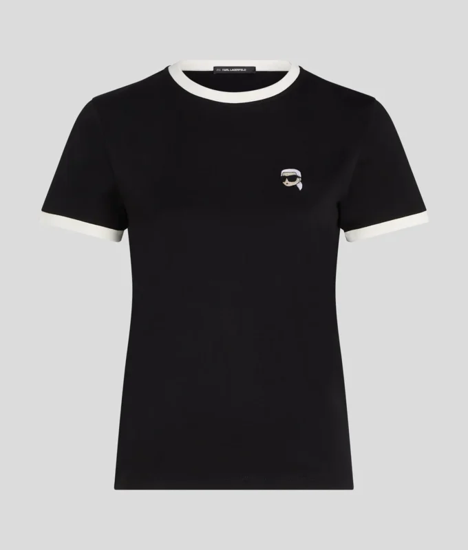 CAMISETA IKON CON RIBETE CONTRASTANTE