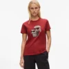 CAMISETA IKON KARL & CHOUPETTE CON STRASS