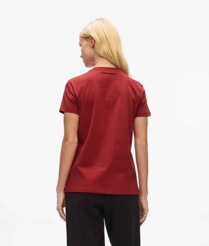 CAMISETA IKON KARL & CHOUPETTE CON STRASS