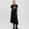 CAMISETA IKON KARL & CHOUPETTE CON STRASS