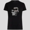 CAMISETA IKON KARL & CHOUPETTE CON STRASS