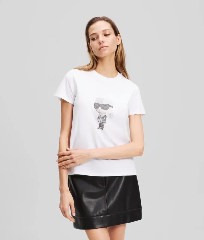 CAMISETA IKON KARL CON STRASS