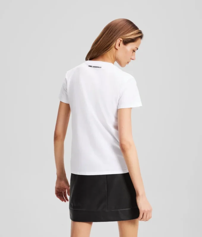 CAMISETA IKON KARL CON STRASS