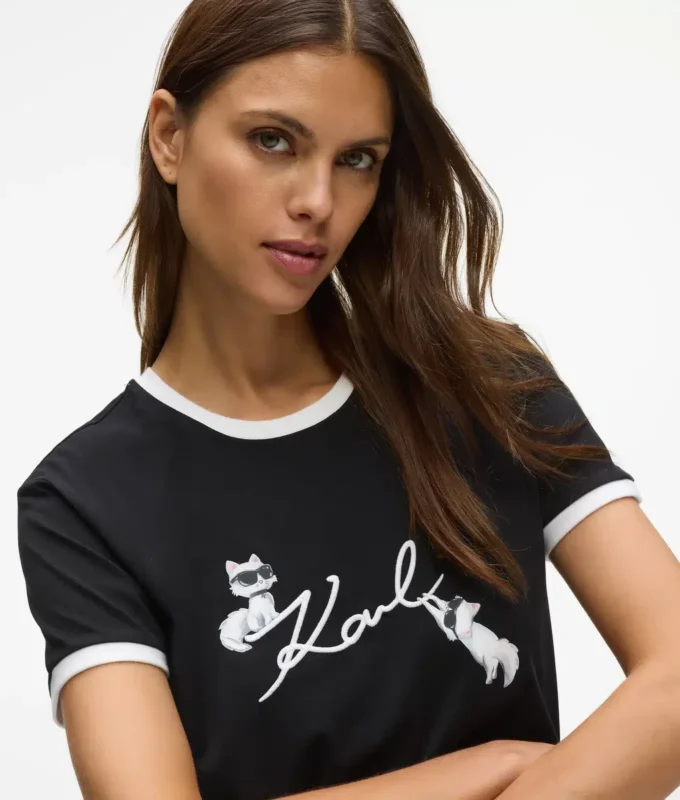 Camiseta Ikon Signature Choupette