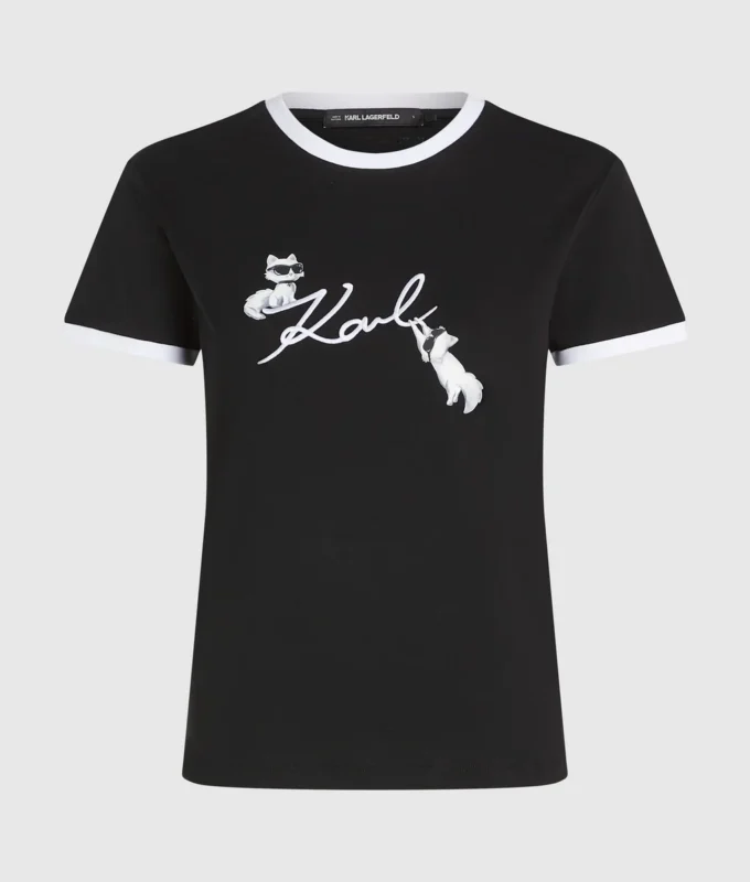 Camiseta Ikon Signature Choupette