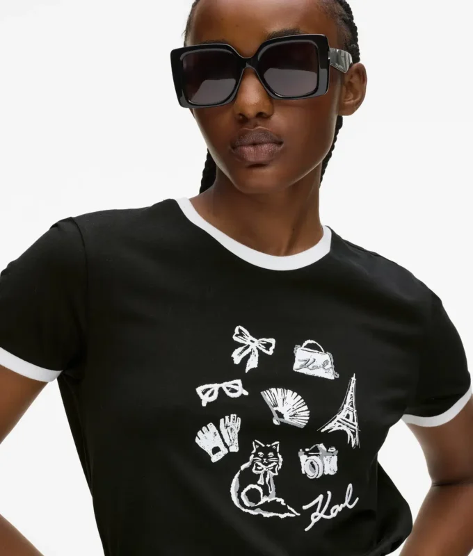 Camiseta Karl Charms