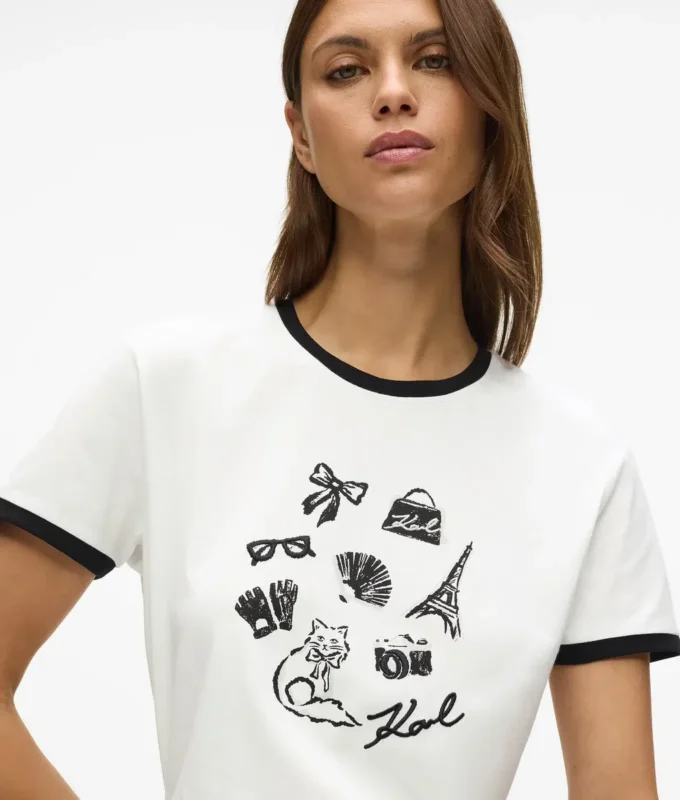 Camiseta Karl Charms