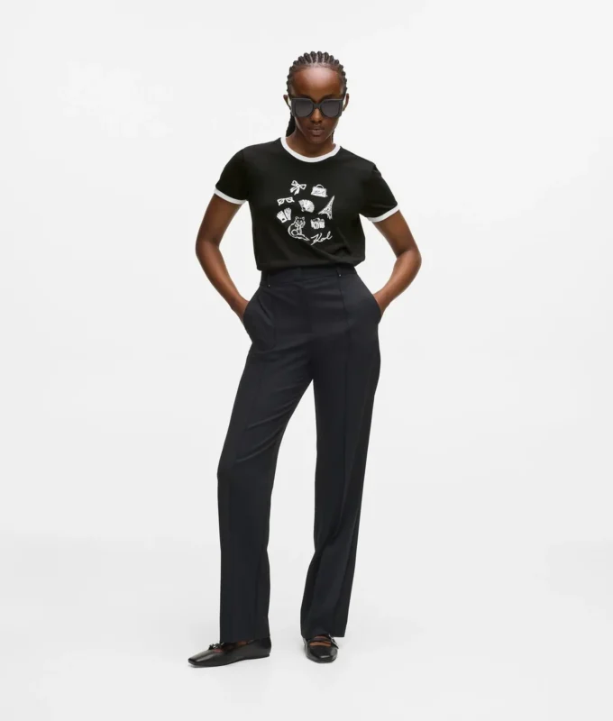 Camiseta Karl Charms
