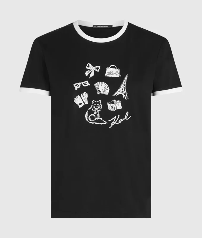 Camiseta Karl Charms