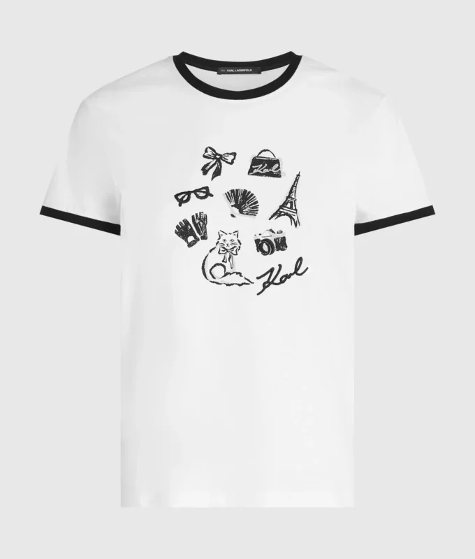 Camiseta Karl Charms