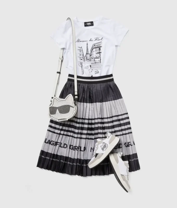 Camiseta Maison de Karl para niña