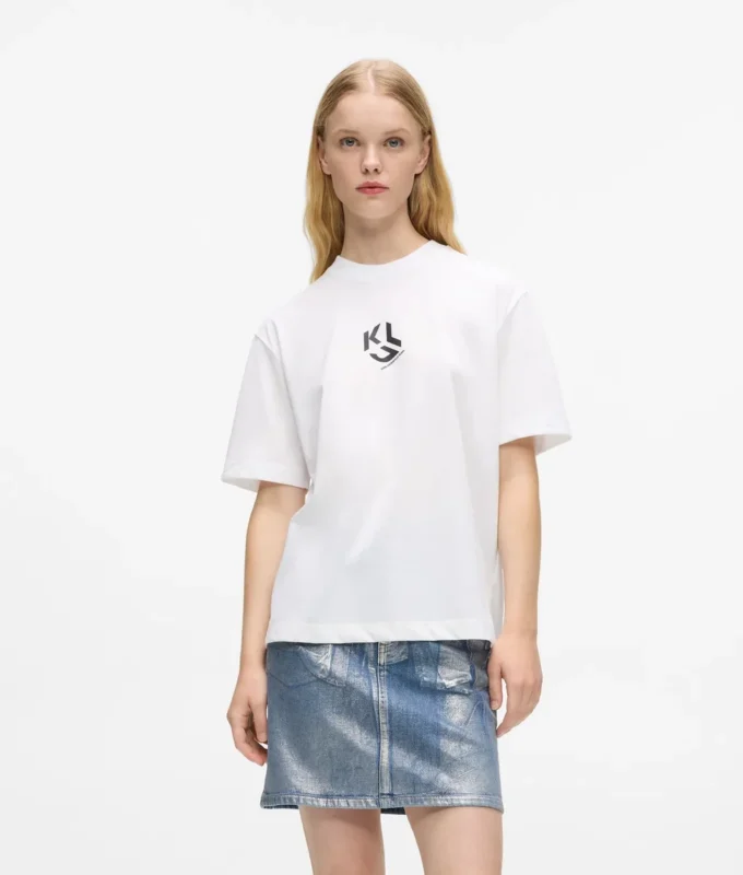 Camiseta Monogram de corte recto