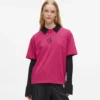 Camiseta Monogram de corte recto