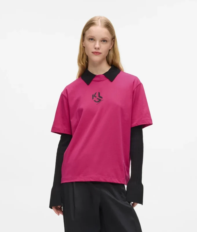 Camiseta Monogram de corte recto