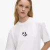 Camiseta Monogram de corte recto