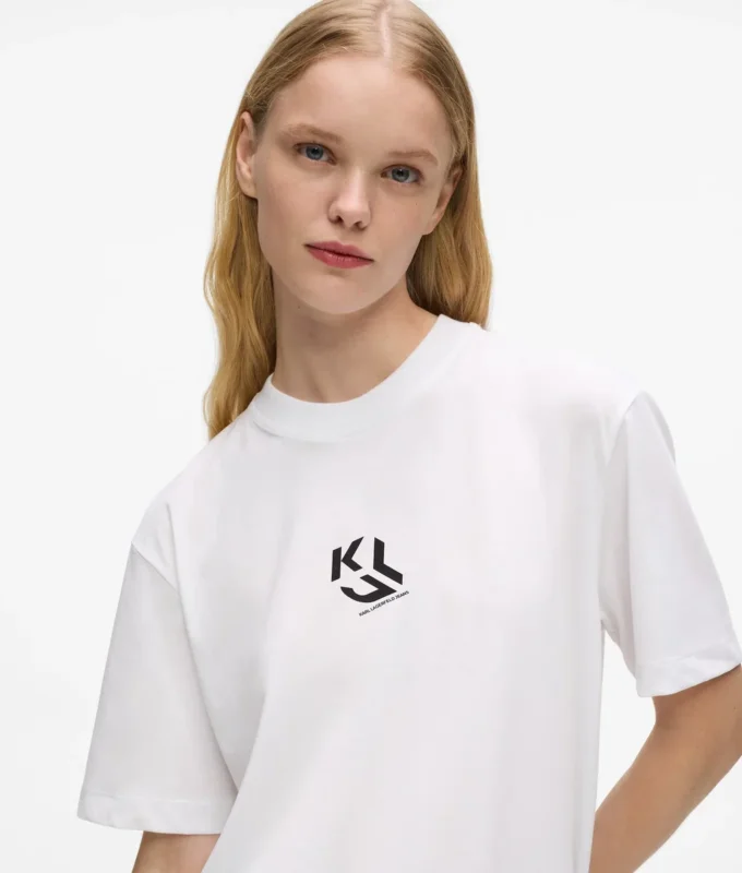 Camiseta Monogram de corte recto