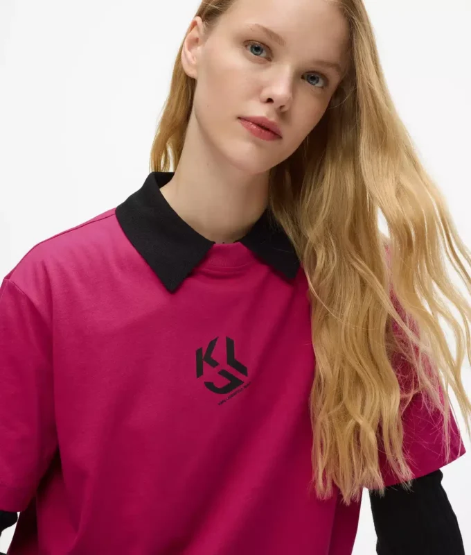 Camiseta Monogram de corte recto