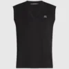 Camiseta sin mangas con cuello en V