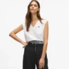 Camiseta sin mangas con cuello en V Ikon