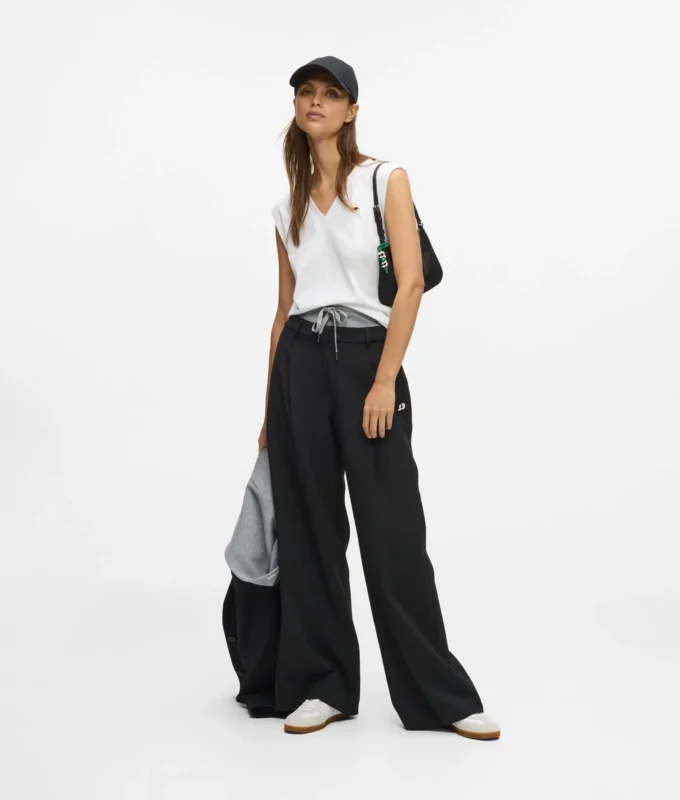 Camiseta sin mangas con cuello en V Ikon