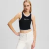 CAMISETA SIN MANGAS CON DETALLE DE RIBETE