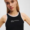 CAMISETA SIN MANGAS CON DETALLE DE RIBETE