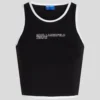 CAMISETA SIN MANGAS CON DETALLE DE RIBETE