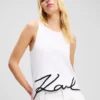CAMISETA SIN MANGAS CON DOBLADILLA CARACTERÍSTICA